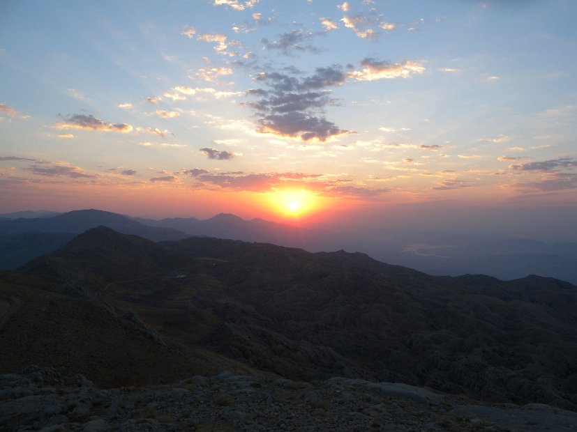 Alba sul Nemrut Dagi