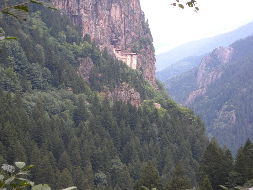 Macka - Panorama nelle prossimità del monastero di Sumela