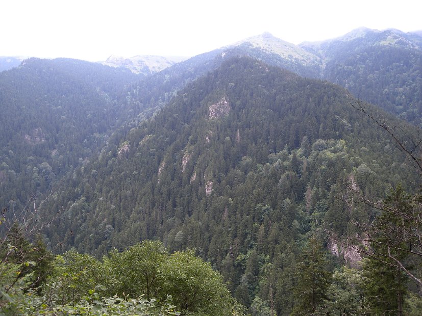 Macka - Panorama nelle prossimità del monastero di Sumela