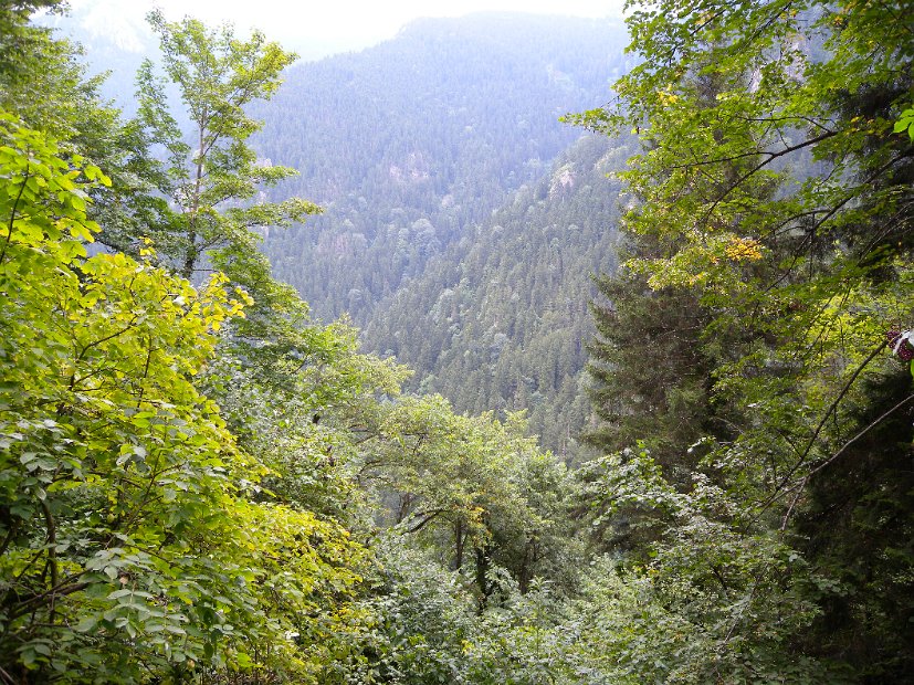 Macka - Panorama nelle prossimità del monastero di Sumela