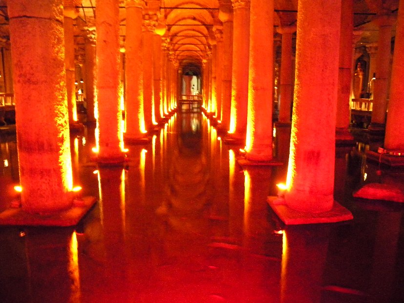 Istambul - le cisterne sotterranee