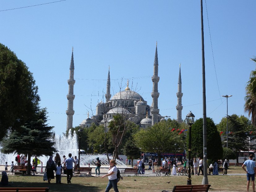 Istambul - la moschea blu