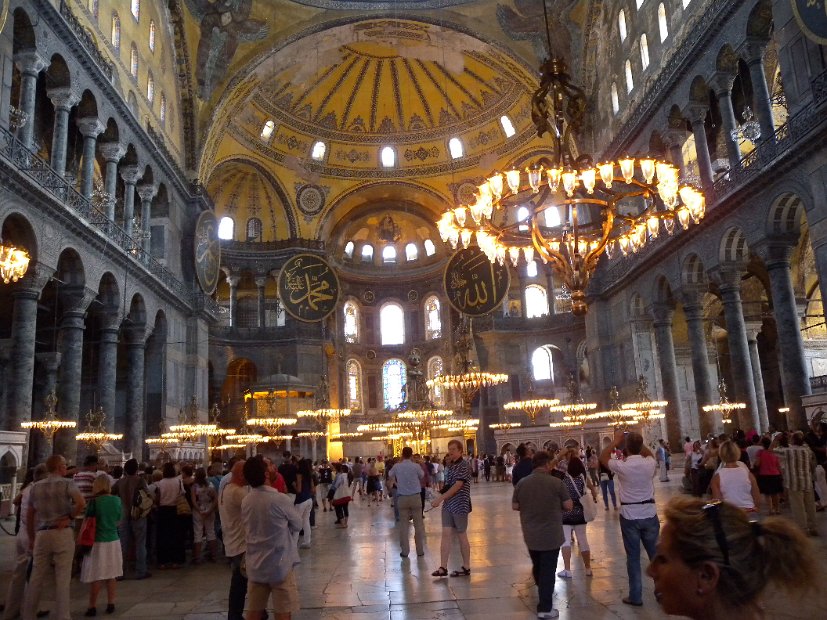 Istambul - la cattedrale di S. Sofia