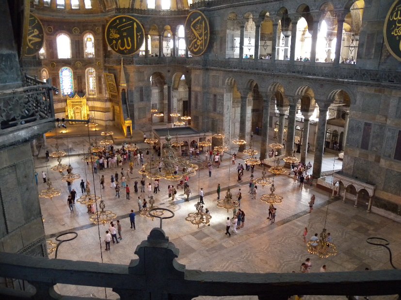 Istambul - la cattedrale di S. Sofia