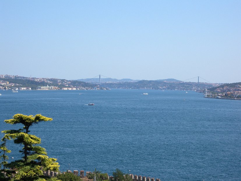 Istambul - panorama del Boforo dal Topkapi