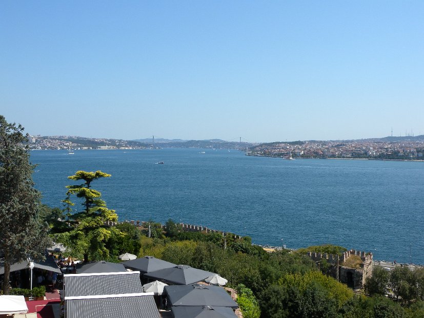 Istambul - panorama del Boforo dal Topkapi