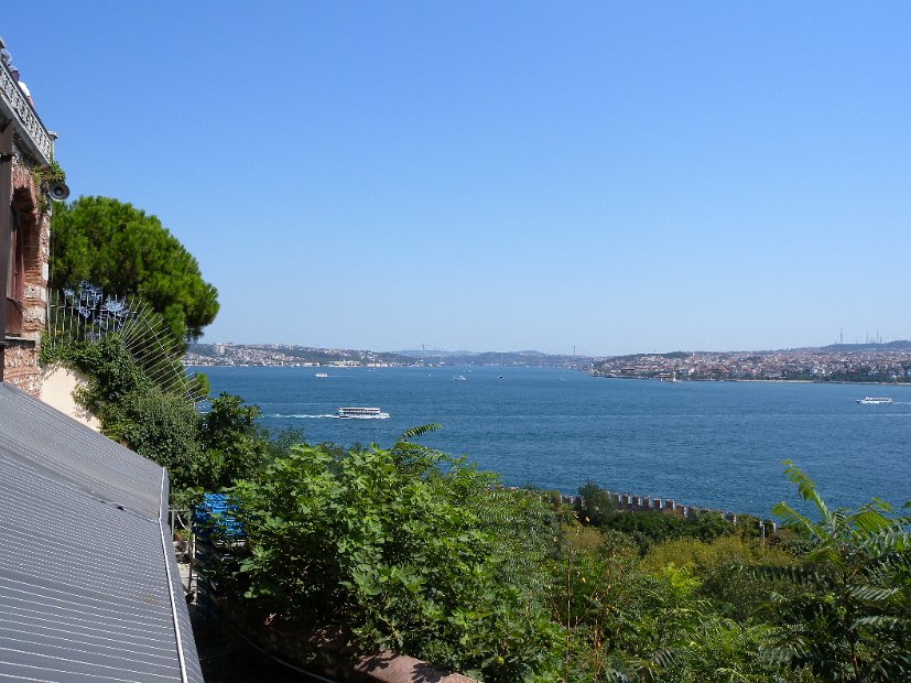 Istambul - panorama del Boforo dal Topkapi